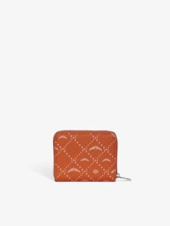 Zadig & Voltaire Mini ZV Monogram Wallet Flame -Zadig & Voltaire Clothing LWSG03640 FLAME BACK 683eee5188153