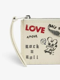 Zadig & Voltaire ZV Card Cardholder Flash -Zadig & Voltaire Clothing LWSG03641 FLASH ADDI 1 673dbe08b4677