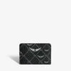 Zadig & Voltaire ZV Pass Monogram Card Holder Black
