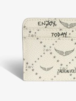 Zadig & Voltaire ZV Pass Monogram Card Holder Flash -Zadig & Voltaire Clothing LWSG03645 FLASH ADDI 1 67ae178c4ca32