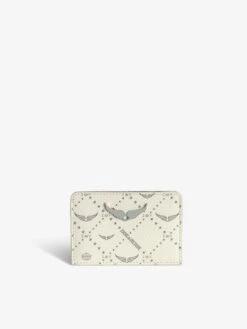 Zadig & Voltaire ZV Pass Monogram Card Holder Flash