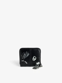Zadig & Voltaire Sunny Wallet Noir -Zadig & Voltaire Clothing LWSG03653 NOIR ADDI 1 670e3f0f24a1c