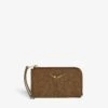 Zadig & Voltaire ZV Card Wallet Cognac 1 Zadig & Voltaire ZV Card Wallet Cognac -Zadig & Voltaire Clothing LWSG03664 COGNAC PACKSHOT 675abcd6c04f0