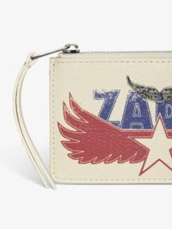 Zadig & Voltaire ZV Card America Card Holder Flash -Zadig & Voltaire Clothing LWSG03684 FLASH HOVER 680a2e2b73894