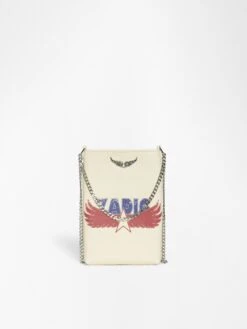 Zadig & Voltaire Rock Phone Pouch Flash -Zadig & Voltaire Clothing LWSG03710 FLASH SHOOTING 681b67c815a37