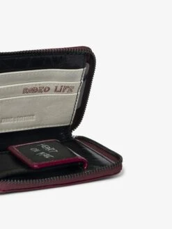 Zadig & Voltaire Sunny Mini Punk Wallet Black -Zadig & Voltaire Clothing LWSG03712 BLACK ADDI 3 683eeeb102c9d