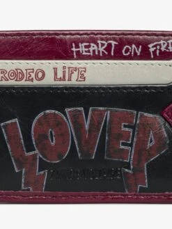 Zadig & Voltaire Sunny Pass Punk Card Holder Black -Zadig & Voltaire Clothing LWSG03718 BLACK ADDI 2 6842c64f6a84f