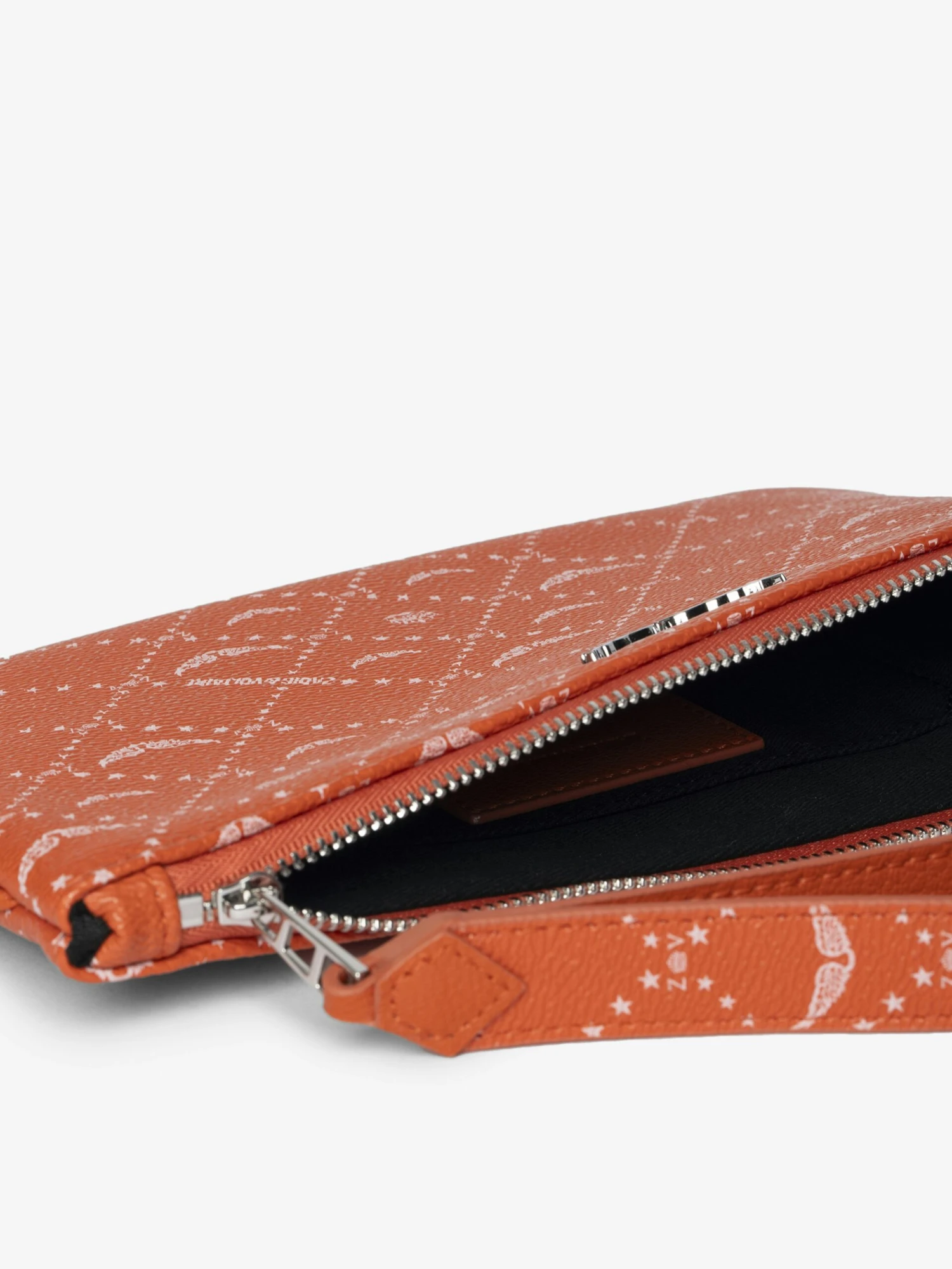 Zadig & Voltaire Z Pouch Monogram Pouch Flame 5 Zadig & Voltaire Z Pouch Monogram Pouch Flame - Image 3