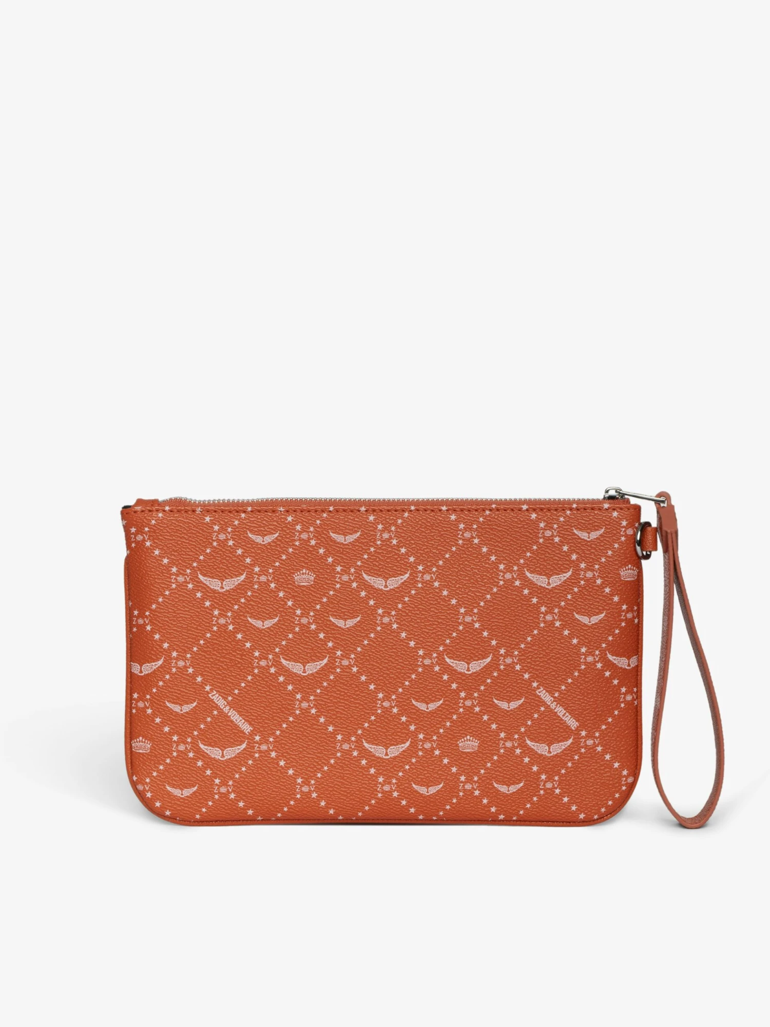 Zadig & Voltaire Z Pouch Monogram Pouch Flame 4 Zadig & Voltaire Z Pouch Monogram Pouch Flame - Image 2