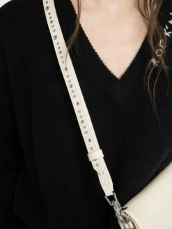 Zadig & Voltaire Overstudded Shoulder Strap Flash -Zadig & Voltaire Clothing LWST01128 FLASH HOVER 6882066c75f24