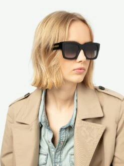 Zadig & Voltaire ZV25S4 Sunglasses Black -Zadig & Voltaire Clothing OWEW00157 BLACK HOVER 67d9c2b5ca2b1