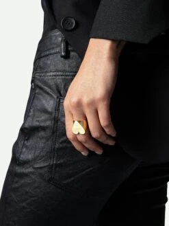 Zadig & Voltaire Idol Ring Gold -Zadig & Voltaire Clothing OWJW00013 GOLD HOVER