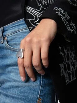 Zadig & Voltaire Idol Ring Silver -Zadig & Voltaire Clothing OWJW00013 SILVER HOVER