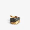 Zadig & Voltaire Rock Feather Ring Old Gold -Zadig & Voltaire Clothing OWJW00536 OLD GOLD PACKSHOT