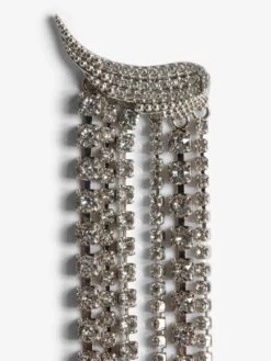 Zadig & Voltaire Rock Color Earrings Shiny Silver -Zadig & Voltaire Clothing OWJW00587 SHINY SILVER ADDI 2 2