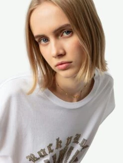 Zadig & Voltaire Rock Necklace Shiny Gold -Zadig & Voltaire Clothing OWJW00632 SHINY GOLD HOVER 670395622c9fb