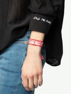 Zadig & Voltaire Woven Zadig Bracelet Power 13 Zadig & Voltaire Woven Zadig Bracelet Power -Zadig & Voltaire Clothing OWJW01721 POWER HOVER 670394dd1fde5