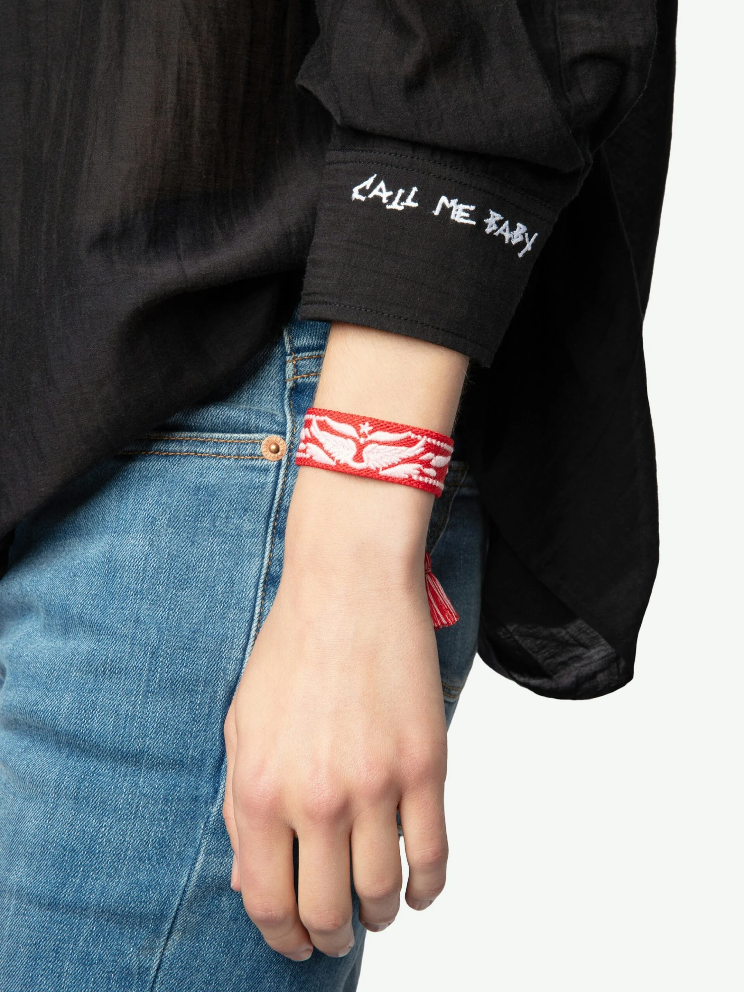 Zadig & Voltaire Woven Zadig Bracelet Power 8 Zadig & Voltaire Woven Zadig Bracelet Power - Image 6