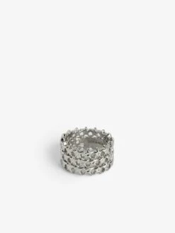 Zadig & Voltaire Rock Star Ring Shiny Silver