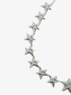 Zadig & Voltaire Rock Star Single Necklace Shiny Silver -Zadig & Voltaire Clothing OWJW01732 SHINY SILVER ADDI 2 66f57b4a3876f