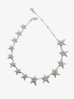 Zadig & Voltaire Rock Star Single Necklace Shiny Silver