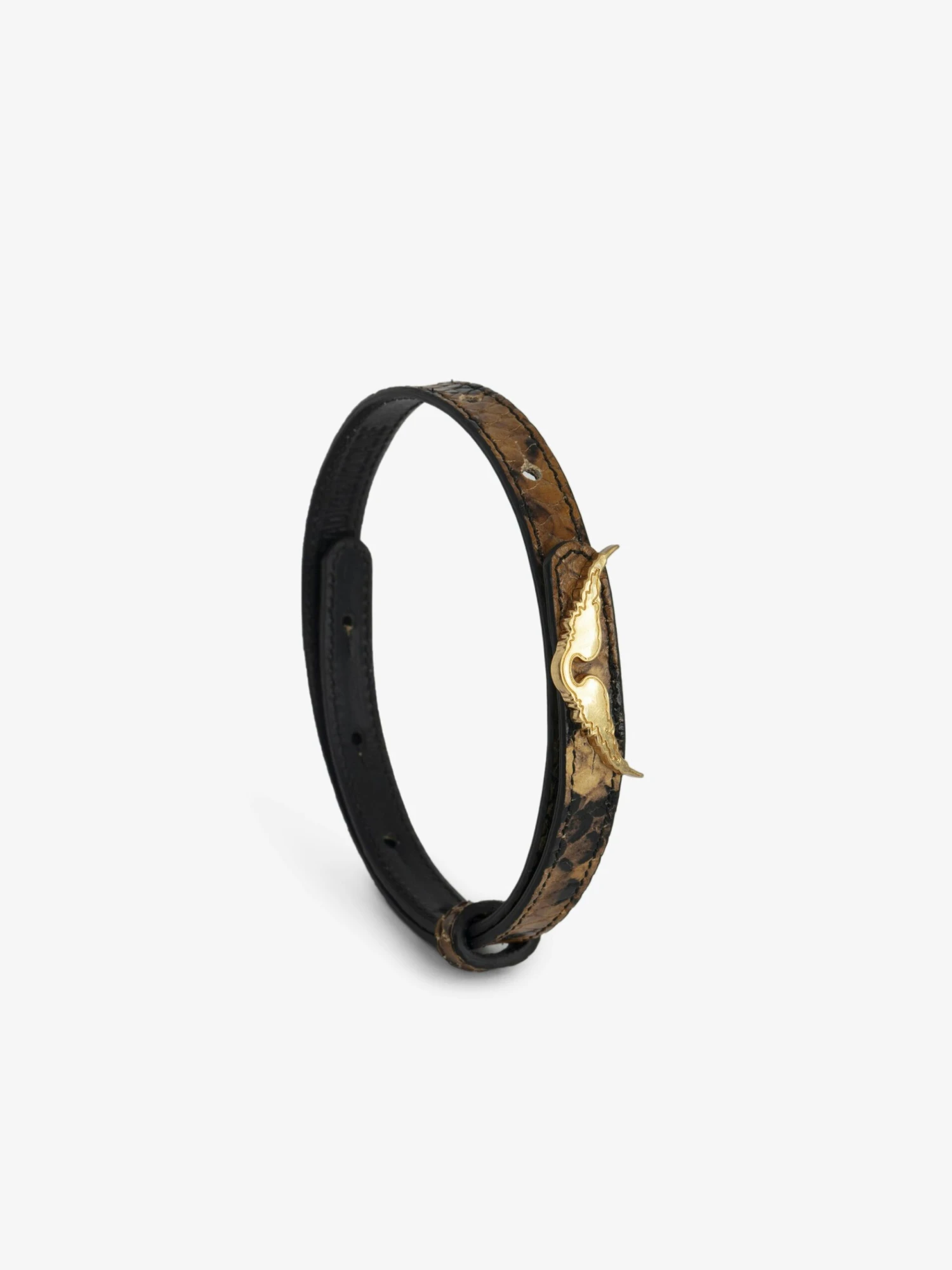 Zadig & Voltaire Rock Leather Bracelet Heritage - Image 2