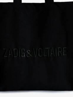 Zadig & Voltaire Overnight Tote Bag Black -Zadig & Voltaire Clothing OWLI00021 NOIR ADDI 1