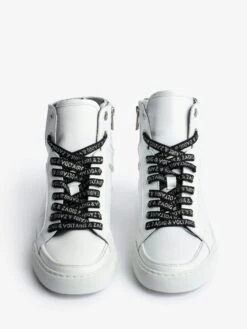 Zadig & Voltaire I WANT MORE ROCK'N ROLLLaces Black -Zadig & Voltaire Clothing OWSA00050 NOIR HOVER 6666fdf292857