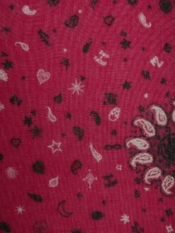 Zadig & Voltaire Maddie Scarf Framboise -Zadig & Voltaire Clothing OWSC01499 FRAMBOISE ADDI 1 671649521057c