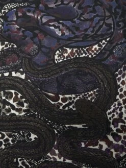 Zadig & Voltaire Debbie 85 Snakes Scarf Burgundy 12 Zadig & Voltaire Debbie 85 Snakes Scarf Burgundy -Zadig & Voltaire Clothing OWSC01507 BURGUNDY HOVER 681dc361d96a9