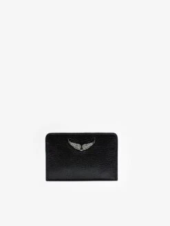 Zadig & Voltaire Card Case Zv Pass Black