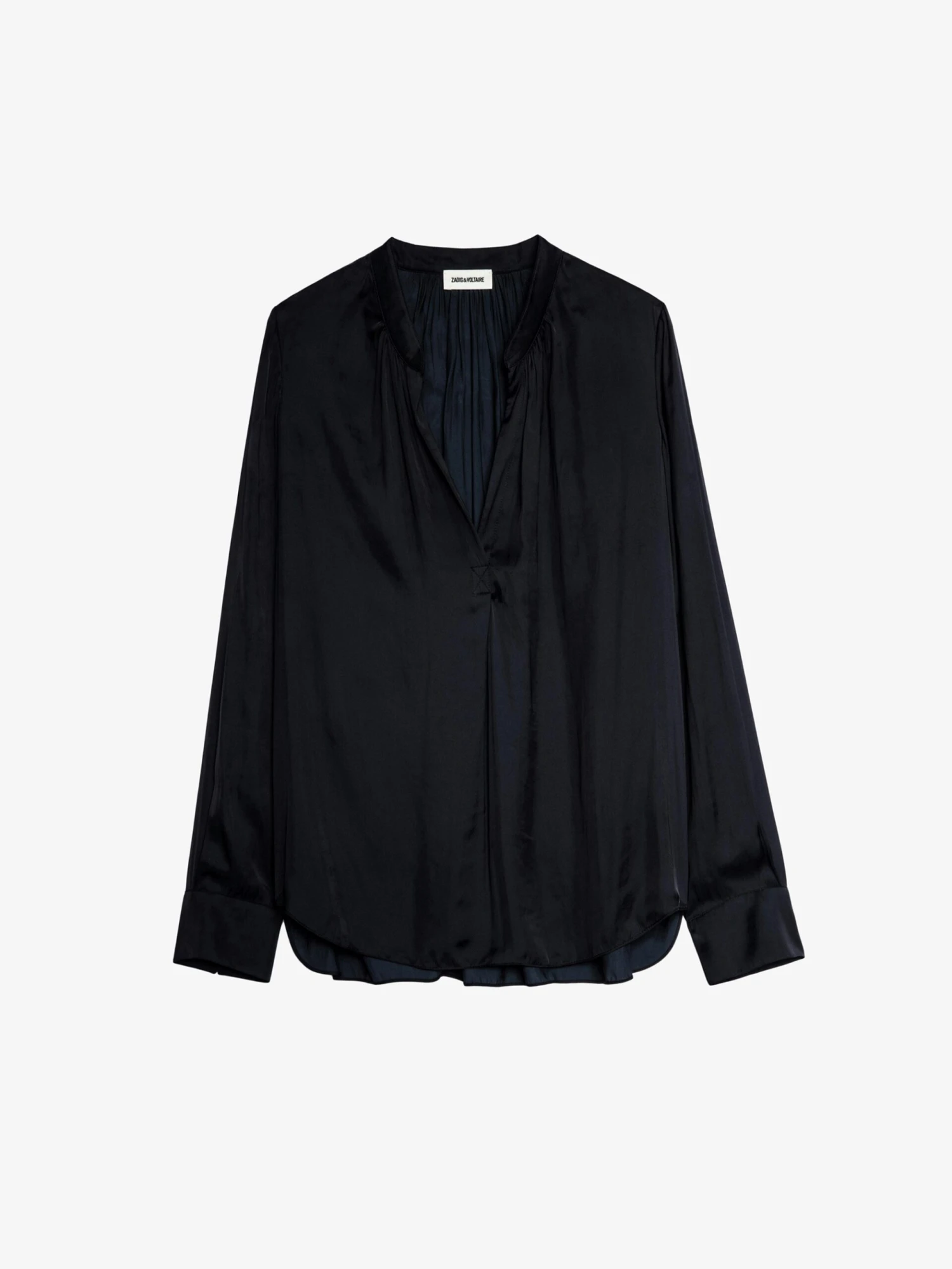 Zadig & Voltaire Tink Satin Blouse Black 8 Zadig & Voltaire Tink Satin Blouse Black - Image 6