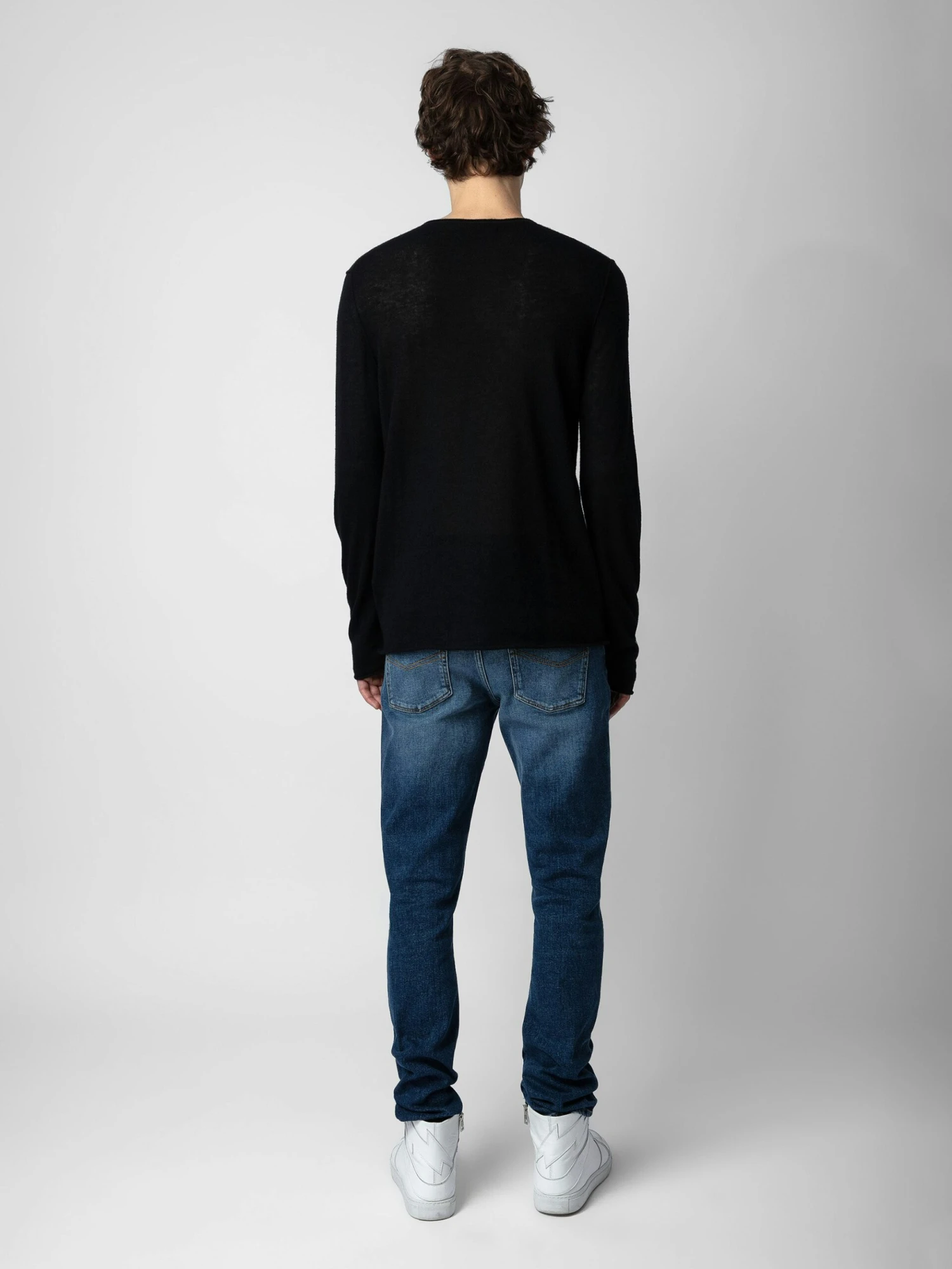Zadig & Voltaire Teiss Cashmere Sweater Black 4 Zadig & Voltaire Teiss Cashmere Sweater Black - Image 2