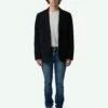 Zadig & Voltaire Valfried Suede Blazer Encre -Zadig & Voltaire Clothing RMBL00018 ENCRE SHOOTING 6638d1ed554d0