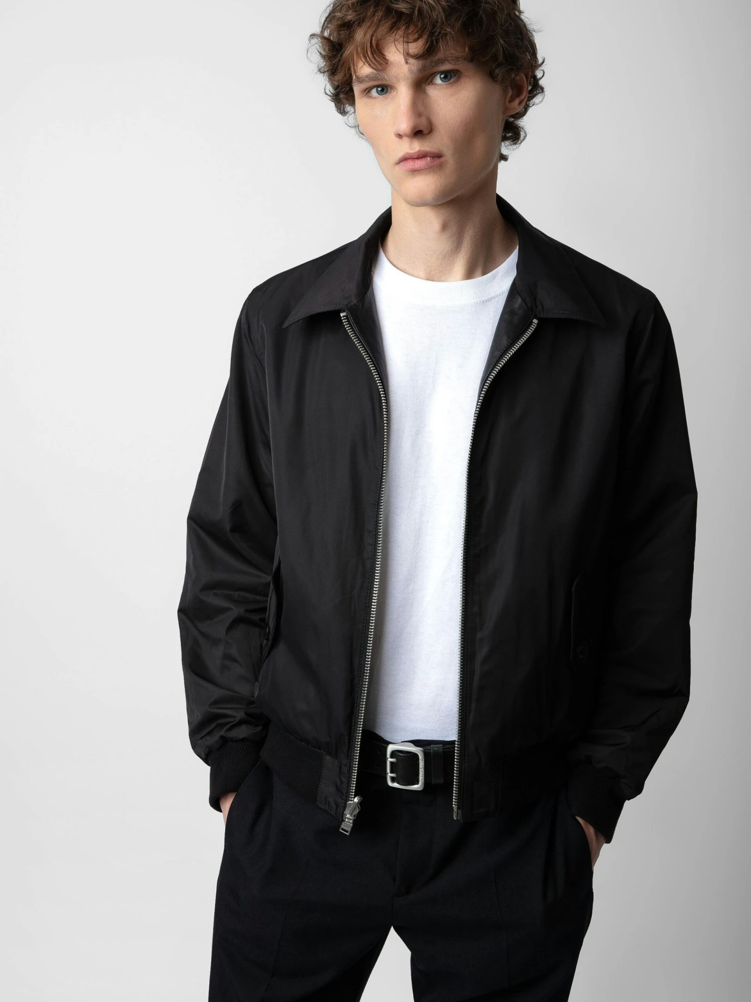 Zadig & Voltaire Mate Leather Jacket Black 6 Zadig & Voltaire Mate Leather Jacket Black - Image 4