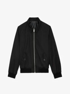 Zadig & Voltaire Mate Leather Jacket Black 15 Zadig & Voltaire Mate Leather Jacket Black -Zadig & Voltaire Clothing RMOW00102 NOIR PACKSHOT 2