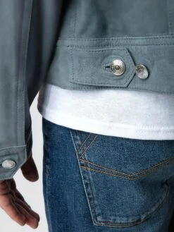 Zadig & Voltaire Base Suede Jacket Uniform 15 Zadig & Voltaire Base Suede Jacket Uniform -Zadig & Voltaire Clothing RMOW00104 UNIFORM ADDI 4