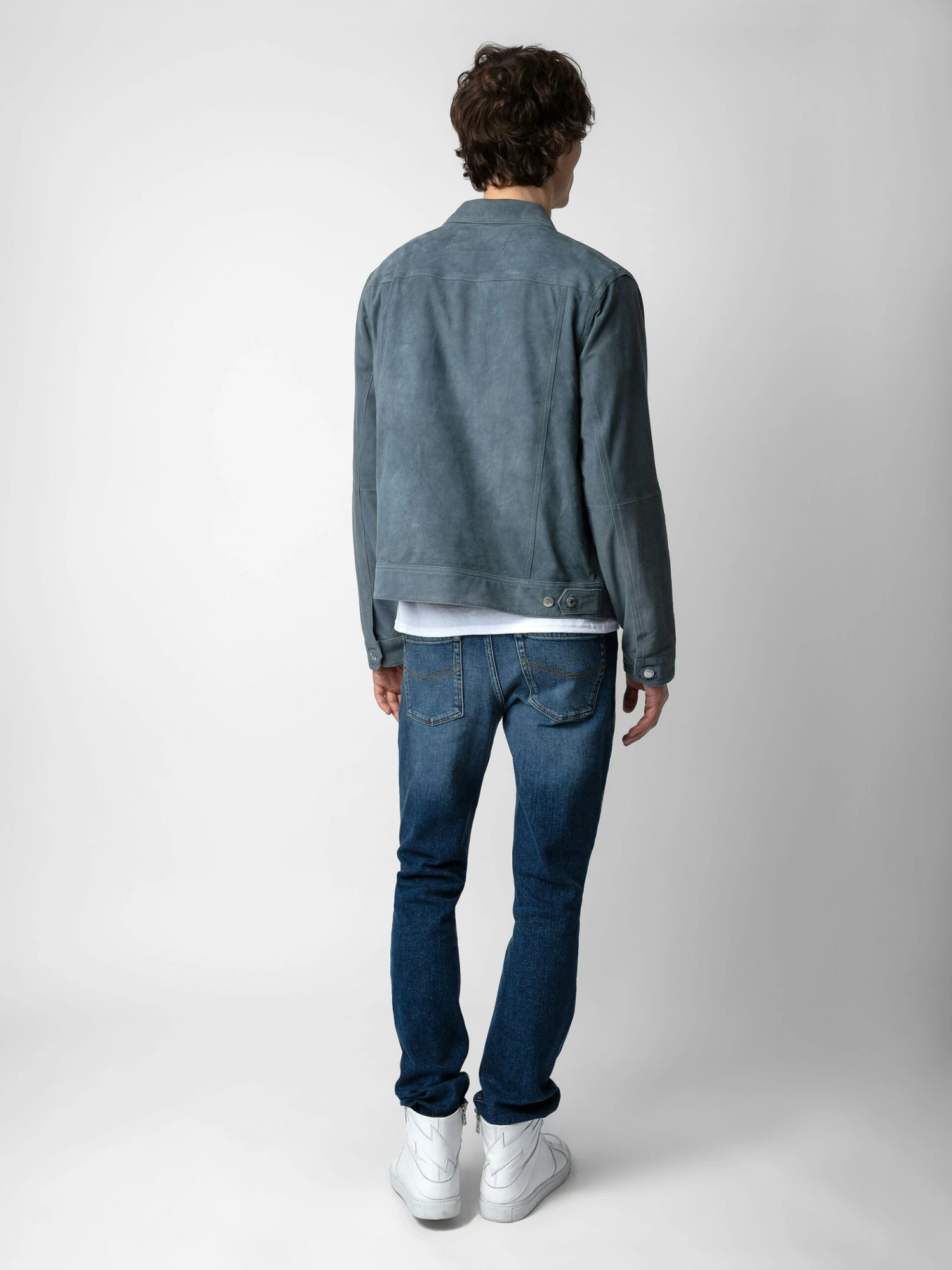 Zadig & Voltaire Base Suede Jacket Uniform 4 Zadig & Voltaire Base Suede Jacket Uniform - Image 2