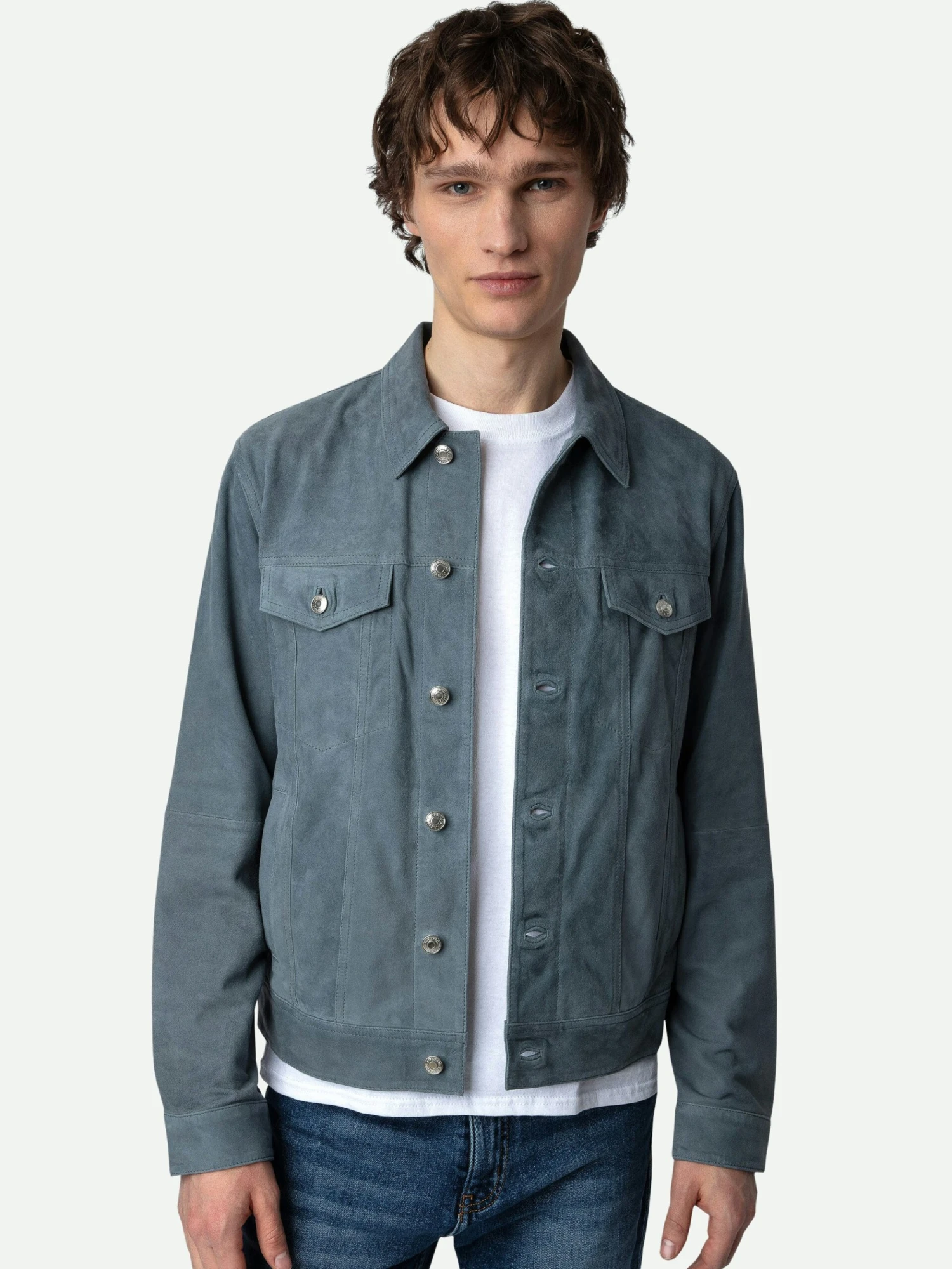 Zadig & Voltaire Base Suede Jacket Uniform 9 Zadig & Voltaire Base Suede Jacket Uniform - Image 7