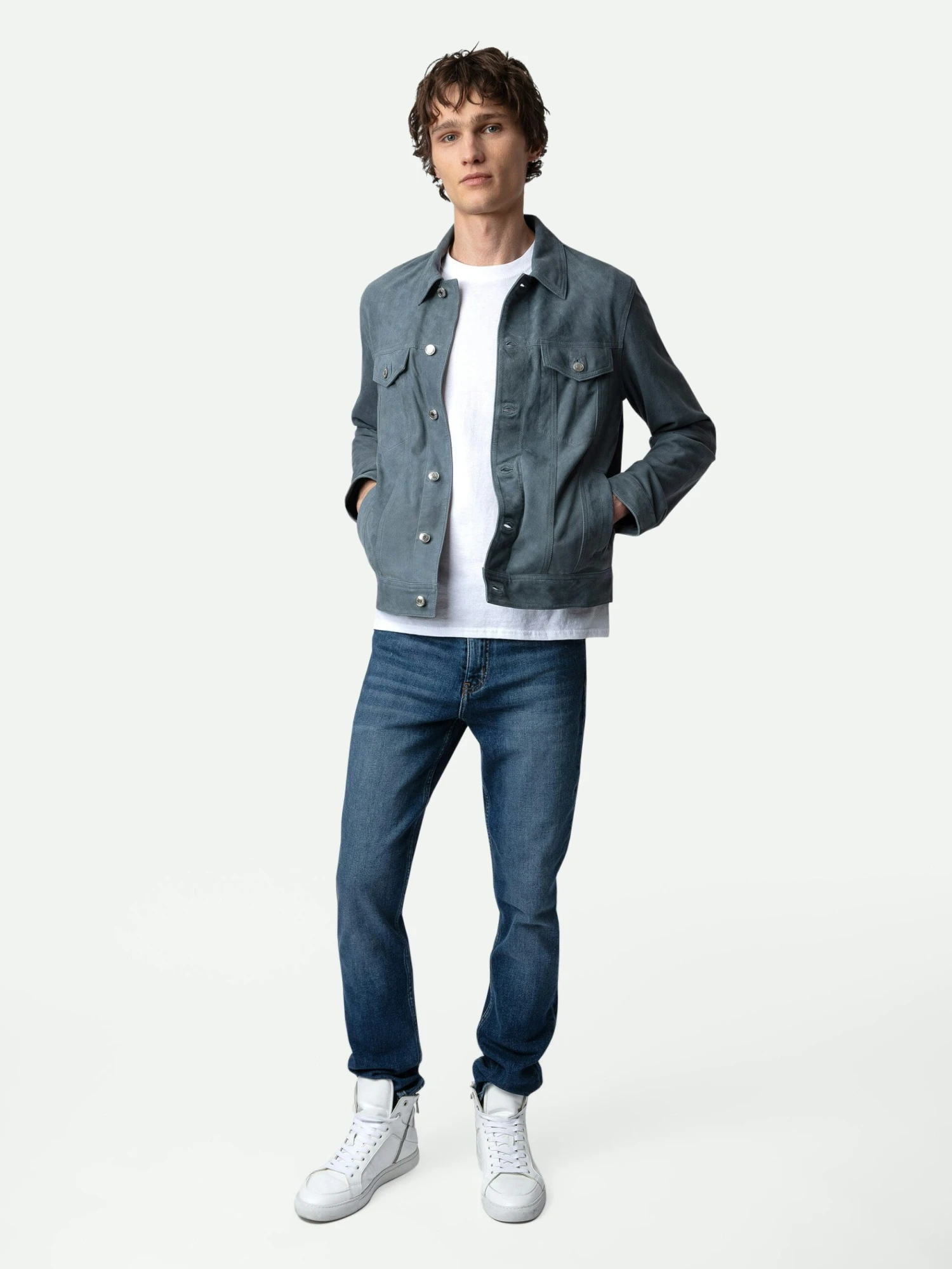 Zadig & Voltaire Base Suede Jacket Uniform 3 Zadig & Voltaire Base Suede Jacket Uniform