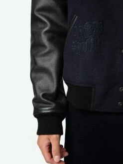 Zadig & Voltaire Birdieh Bomber Jacket Encre 13 Zadig & Voltaire Birdieh Bomber Jacket Encre -Zadig & Voltaire Clothing RMOW00111 ENCRE ADDI 2 668ba297ba548