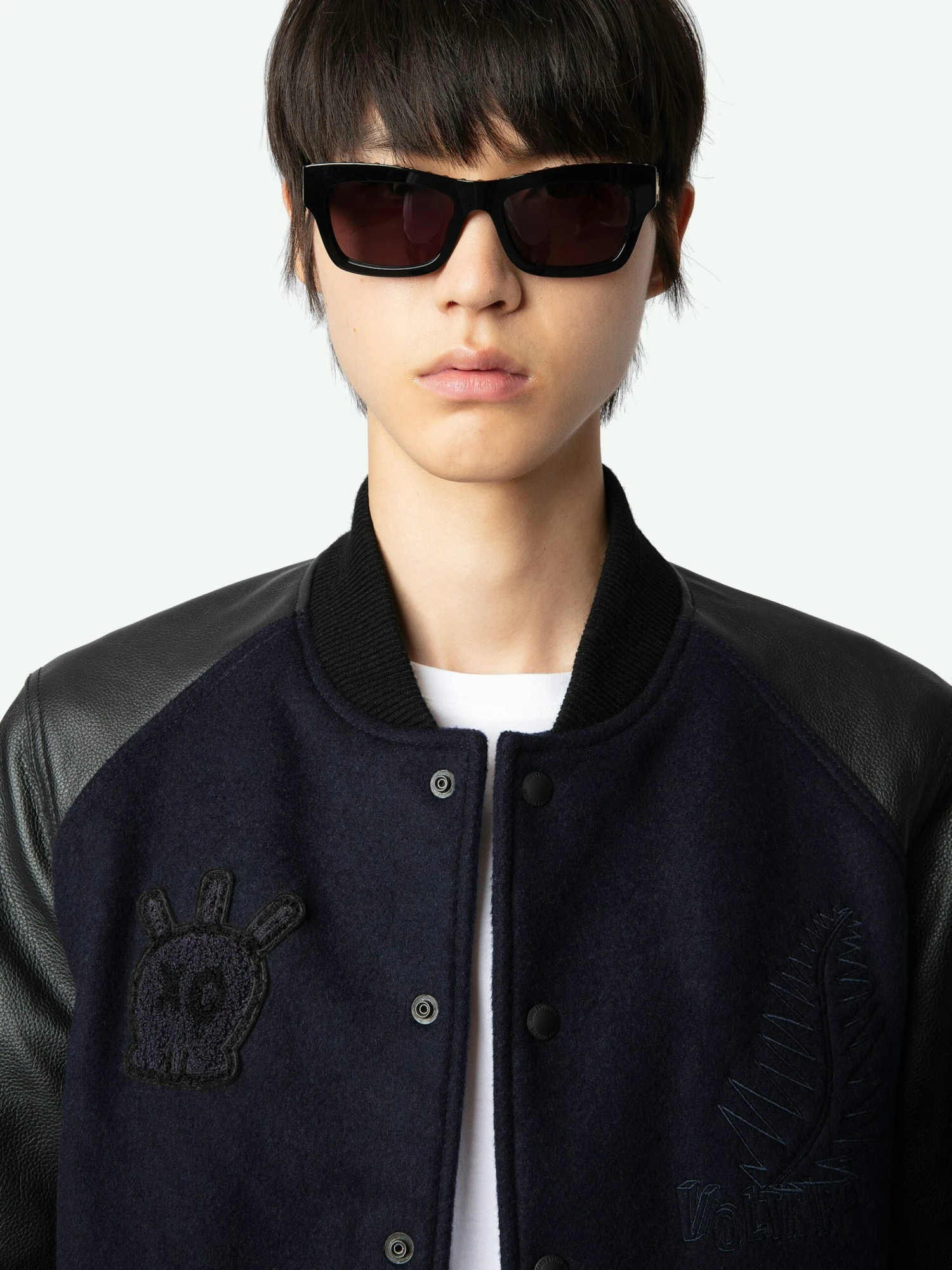 Zadig & Voltaire Birdieh Bomber Jacket Encre 7 Zadig & Voltaire Birdieh Bomber Jacket Encre - Image 5