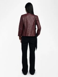 Zadig & Voltaire Clothing 15 Zadig & Voltaire Clothing -Zadig & Voltaire Clothing RWBL01084 BURGUNDY BACK 6883544062c42