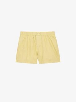 Zadig & Voltaire Pax Crinkled Leather Shorts Shea -Zadig & Voltaire Clothing RWBS00001 SHEA PACKSHOT
