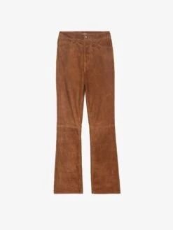 Zadig & Voltaire Pistol Suede Pants Cognac 17 Zadig & Voltaire Pistol Suede Pants Cognac -Zadig & Voltaire Clothing RWPA01096 COGNAC PACKSHOT 6728b2adbbc43