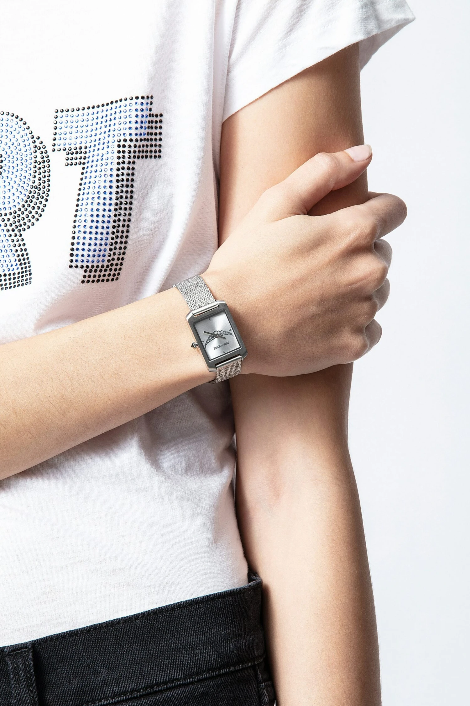 Zadig & Voltaire Timeline Metal Ailes Watch Steel 4 Zadig & Voltaire Timeline Metal Ailes Watch Steel - Image 2