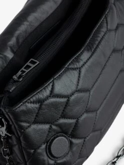 Zadig & Voltaire Rocky XL Quilted Clutch Black 12 Zadig & Voltaire Rocky XL Quilted Clutch Black -Zadig & Voltaire Clothing SKAB2015F NOIR ADDI 3