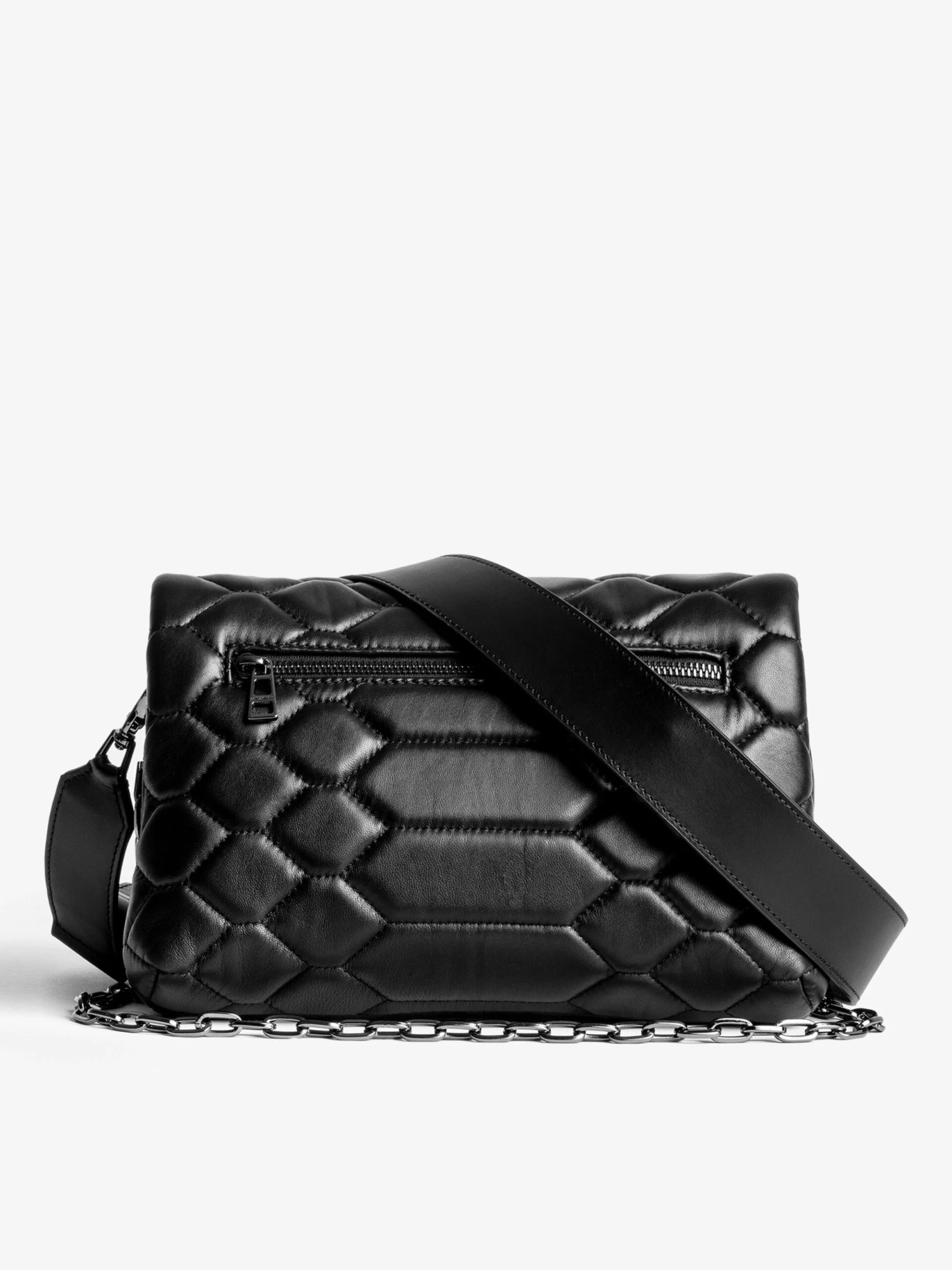 Zadig & Voltaire Rocky XL Quilted Clutch Black 4 Zadig & Voltaire Rocky XL Quilted Clutch Black - Image 2