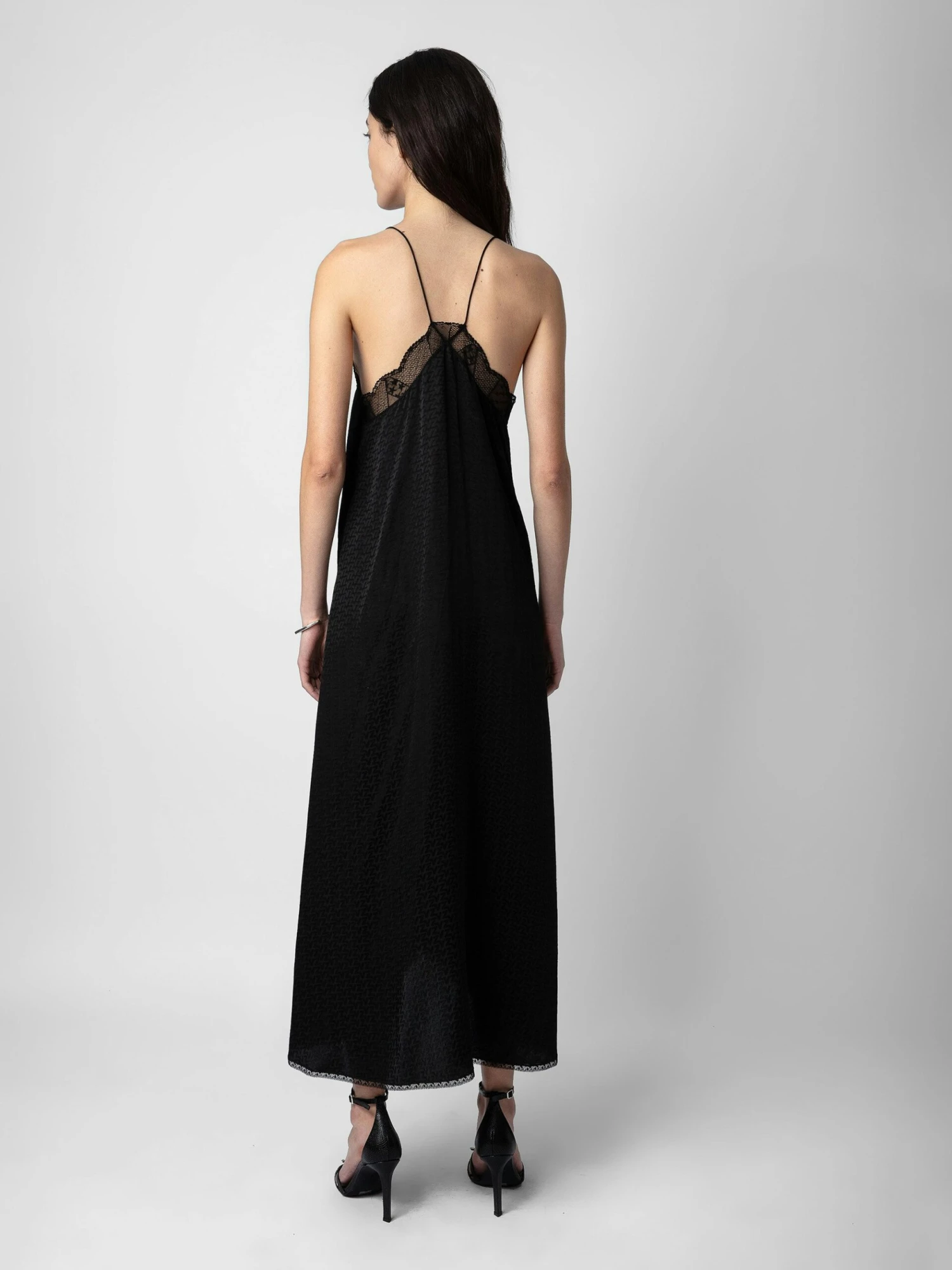 Zadig & Voltaire Risty Jac ZV Silk Dress Black 4 Zadig & Voltaire Risty Jac ZV Silk Dress Black - Image 2