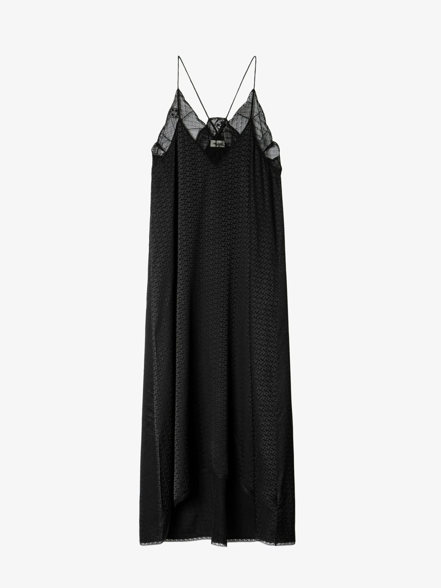 Zadig & Voltaire Risty Jac ZV Silk Dress Black 7 Zadig & Voltaire Risty Jac ZV Silk Dress Black - Image 5
